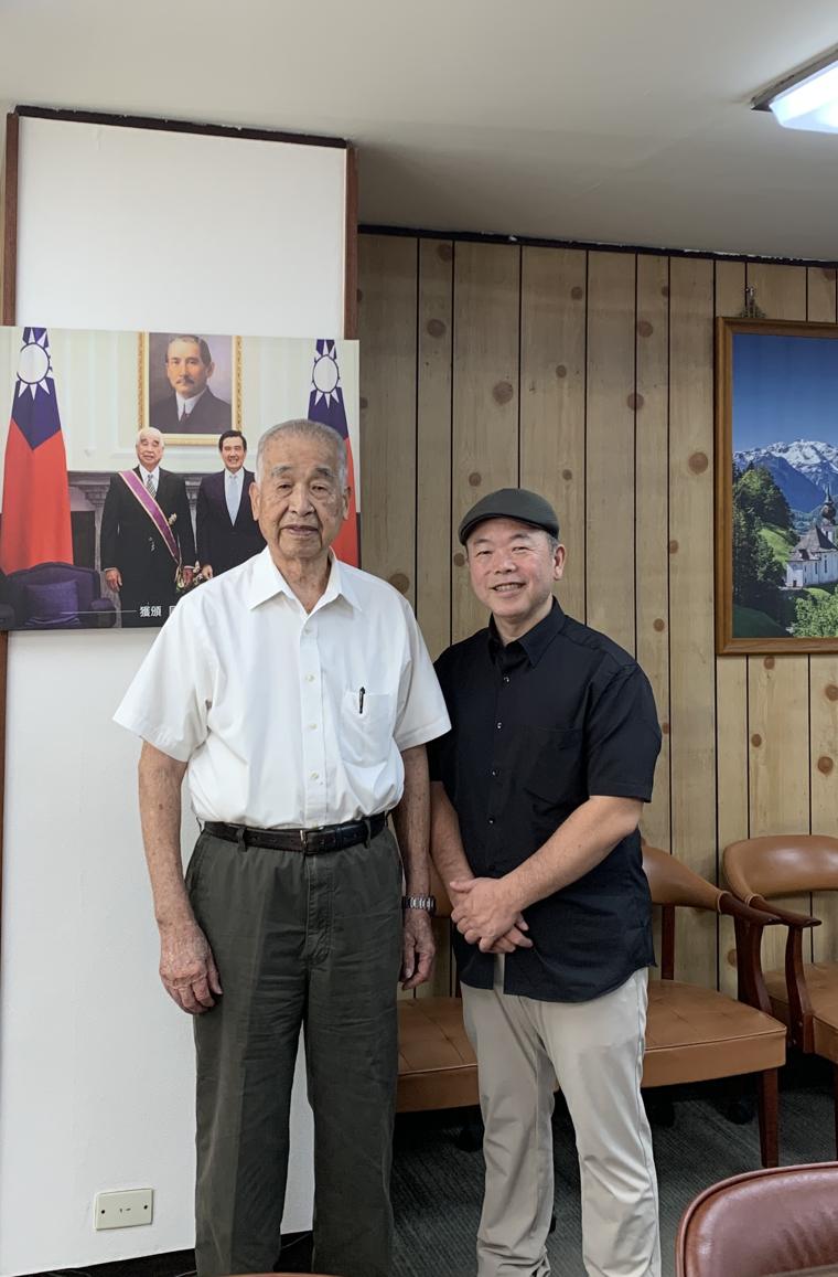 賴威宏與林書鴻總裁合照